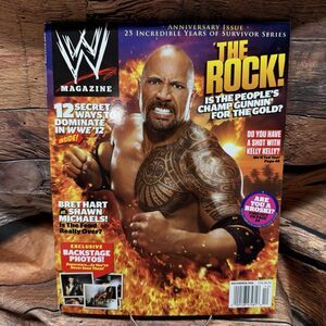 The Rock WWE Magazine December 2011 Anniversary Issue Shawn Michaels Bret Hart